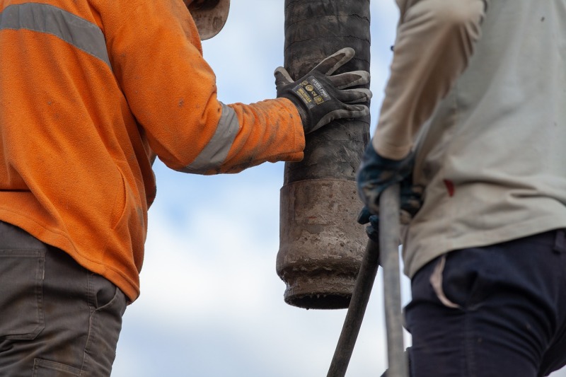 Rękawice robocze skórzane